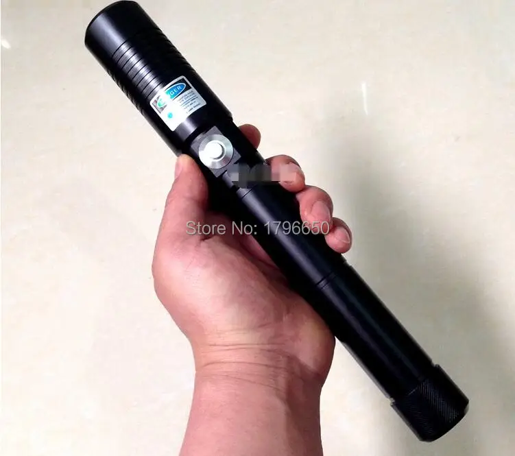 

AAA High power military 100W 100000m 450nm Blue laser pointer Flashlight Light Burning match candle lit cigarette wicked Hunting