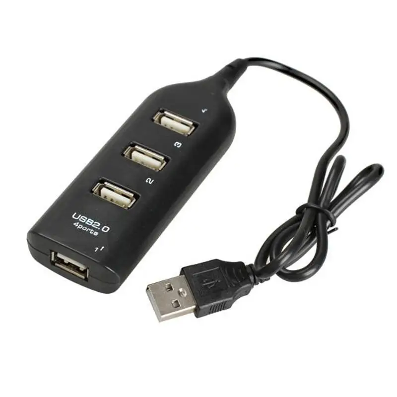 Высокое качество 4 порта USB 2 0 высокоскоростной мини концентратор гнездо шаблон