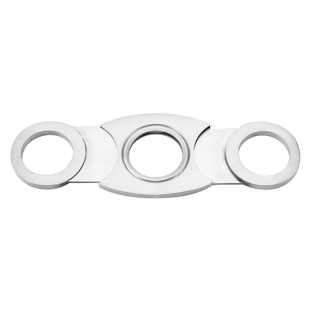 304 нержавеющая сталь резак для сигар кольцо 22 мм двойное лезвие сигары ножницы