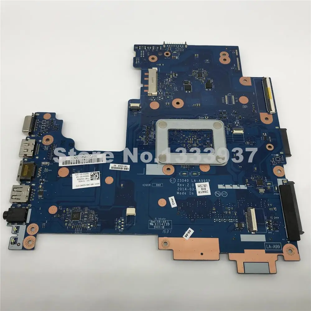 789028-501 788004-501 ZS040 LA-A995P материнская плата для HP 14-R 240 246 G3 240-g3 ноутбука N2840 SR1YJ |