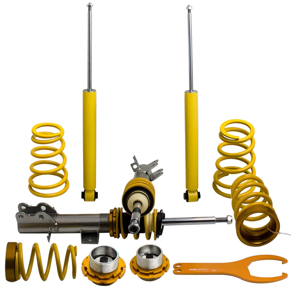 COILOVER для FIAT PUNTO MK3 199 2005 2012 подвеска Весна комплект стойки (желтый) койловеров