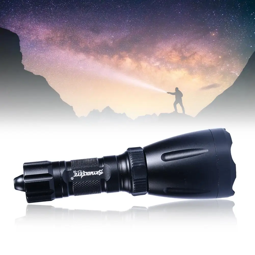 SKYWOLFEYE XPE 4 режима света Ультра яркий водонепроницаемый Дайвинг Свет