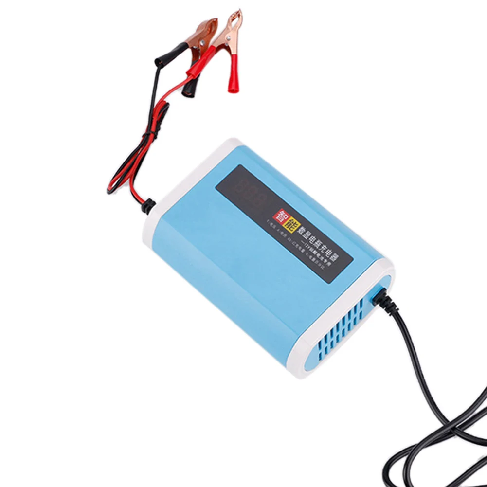 12 V 6A Lcd цифровой дисплей автомобильное зарядное устройство для батареи вольт 20 до