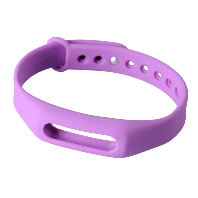 Цветной силиконовый ремешок Rondaful Mi Band 2 фитнес браслет аксессуары для смарт