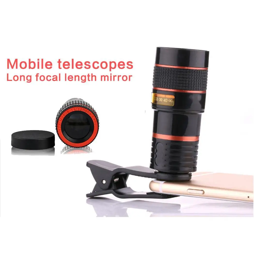 Clip-on Windows Cell Zoom funny photography HD Camera for 8x more Telescope Optical Enjoy Android Phone General | Мобильные телефоны