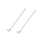 2 шт.упак. практичный Многофункциональный белый нетоксичный длинный скребок для бутылок, последняя капля, шпатель, банка, банки, скребок для домашней кухни