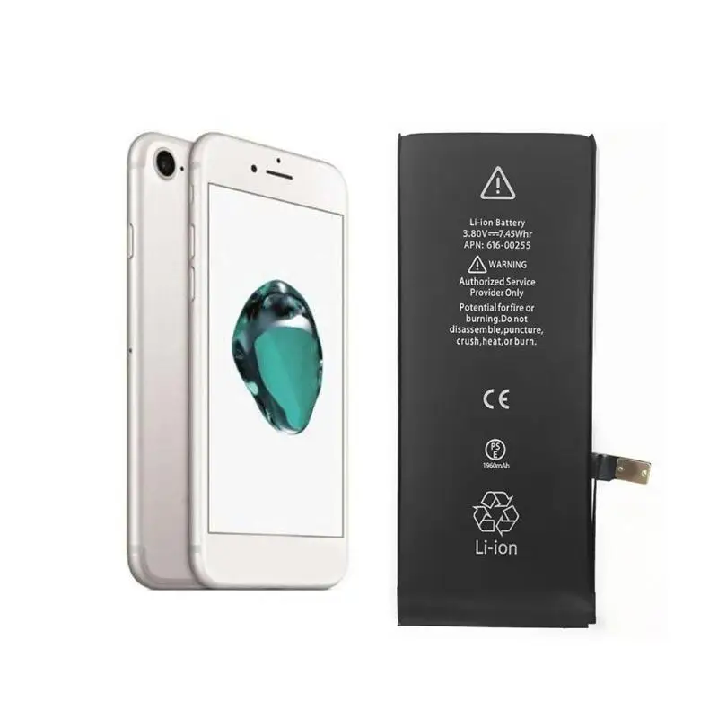 3 8 V 1960 мАч батарея мобильный телефон для iPhone 7 литий ионный полимерный