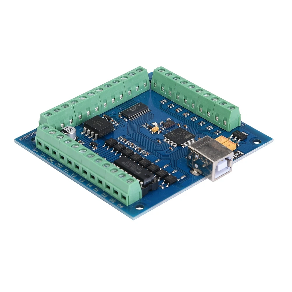 MACH3 плата управления движением USB 4 оси 100 кГц CNC контроллер движения для