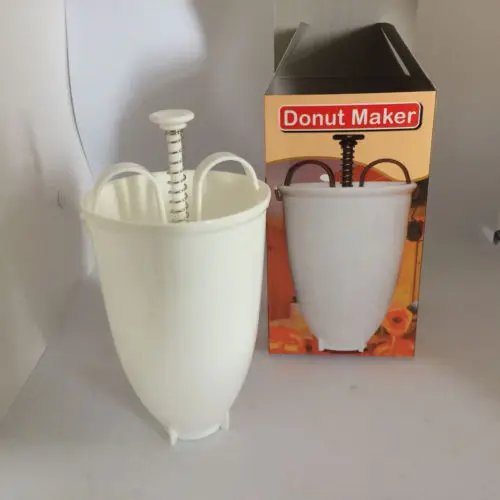 Изготовитель пончиков Диспенсер легкий глубокий пончик легкая портативная