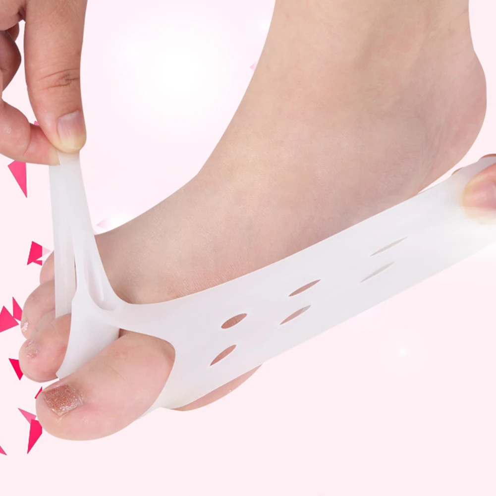 1 пара средство для ухода за ногами корректор на палец разделитель пальца мягкая