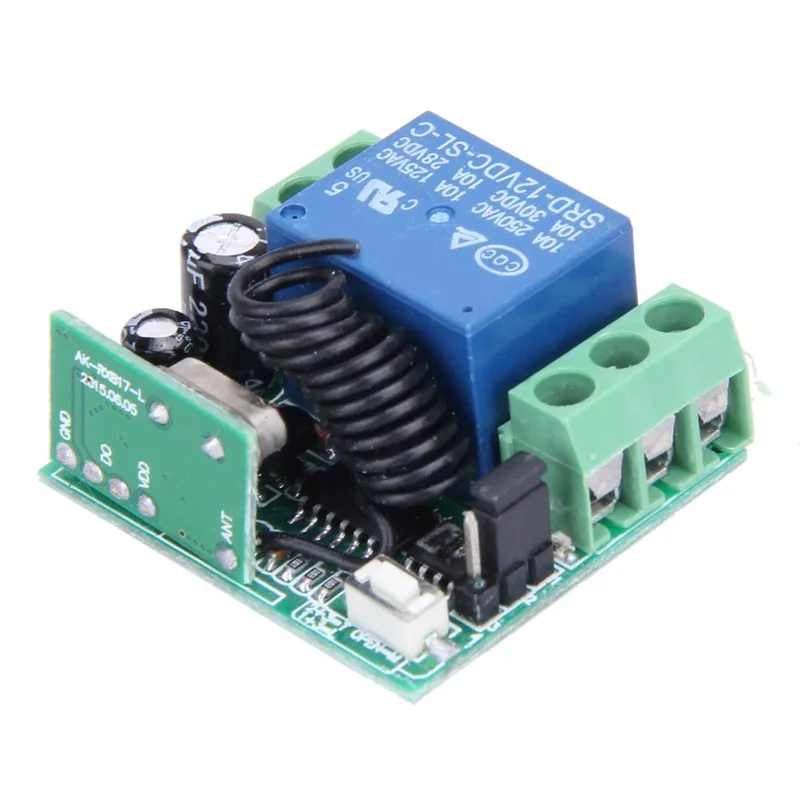 Универсальный беспроводной пульт дистанционного управления DC 12V 10A 433mhz Telecomando