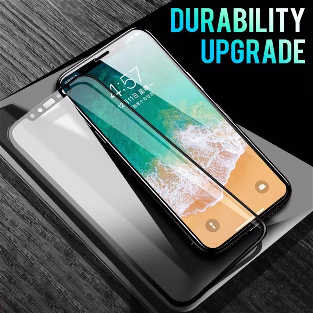 Защитное стекло 10D с полным покрытием для iPhone X XR XS Max 6s 7 8 Plus Мобильные телефоны и