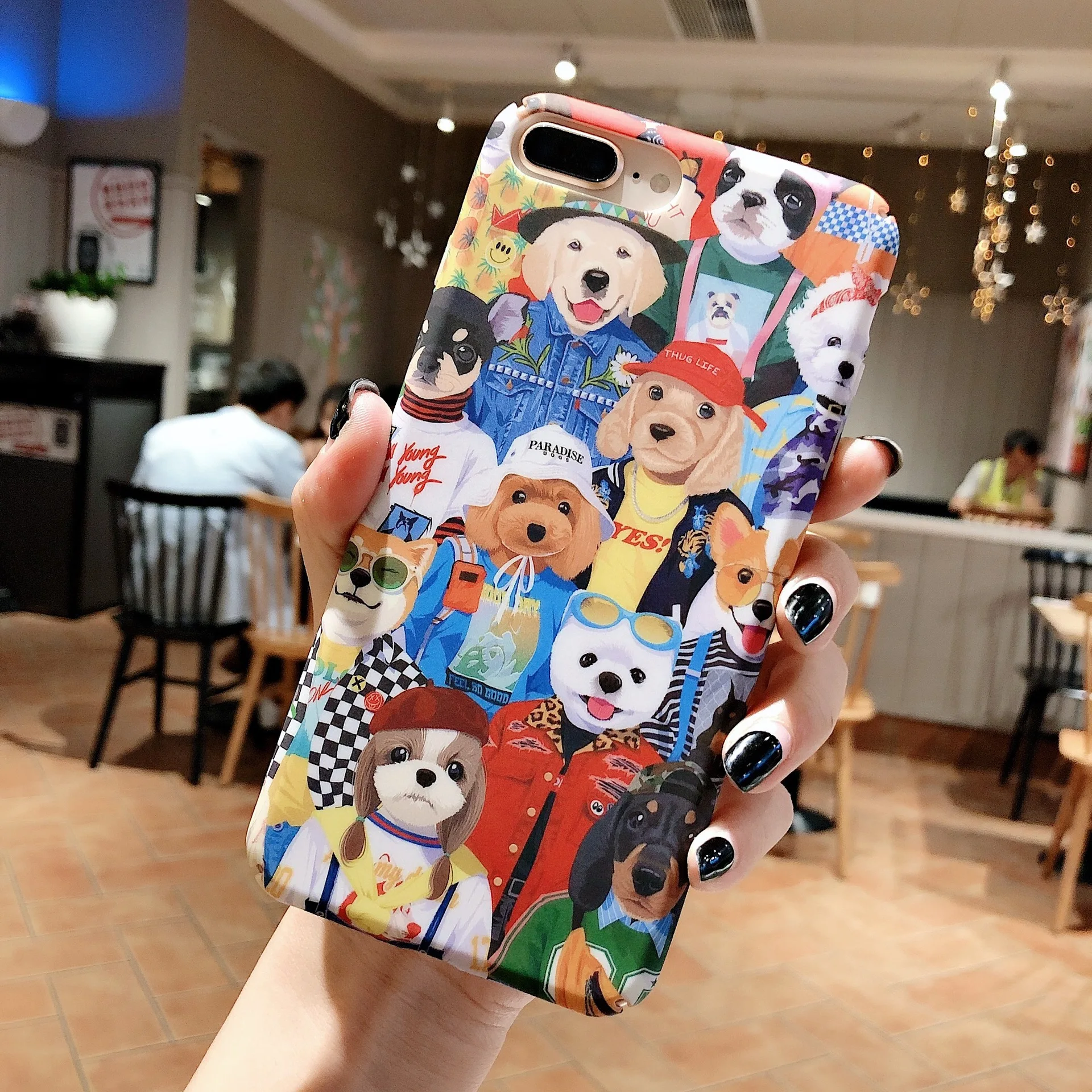 Супер милый мультфильм собака породы Шнауцер чехол для телефона iPhone 7 Puls 6 6S 8 X XS XR