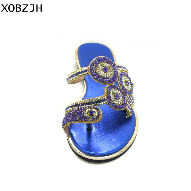 XOBZJH/2018 г. Летняя женская обувь модная со стразами сандалии качественные женские