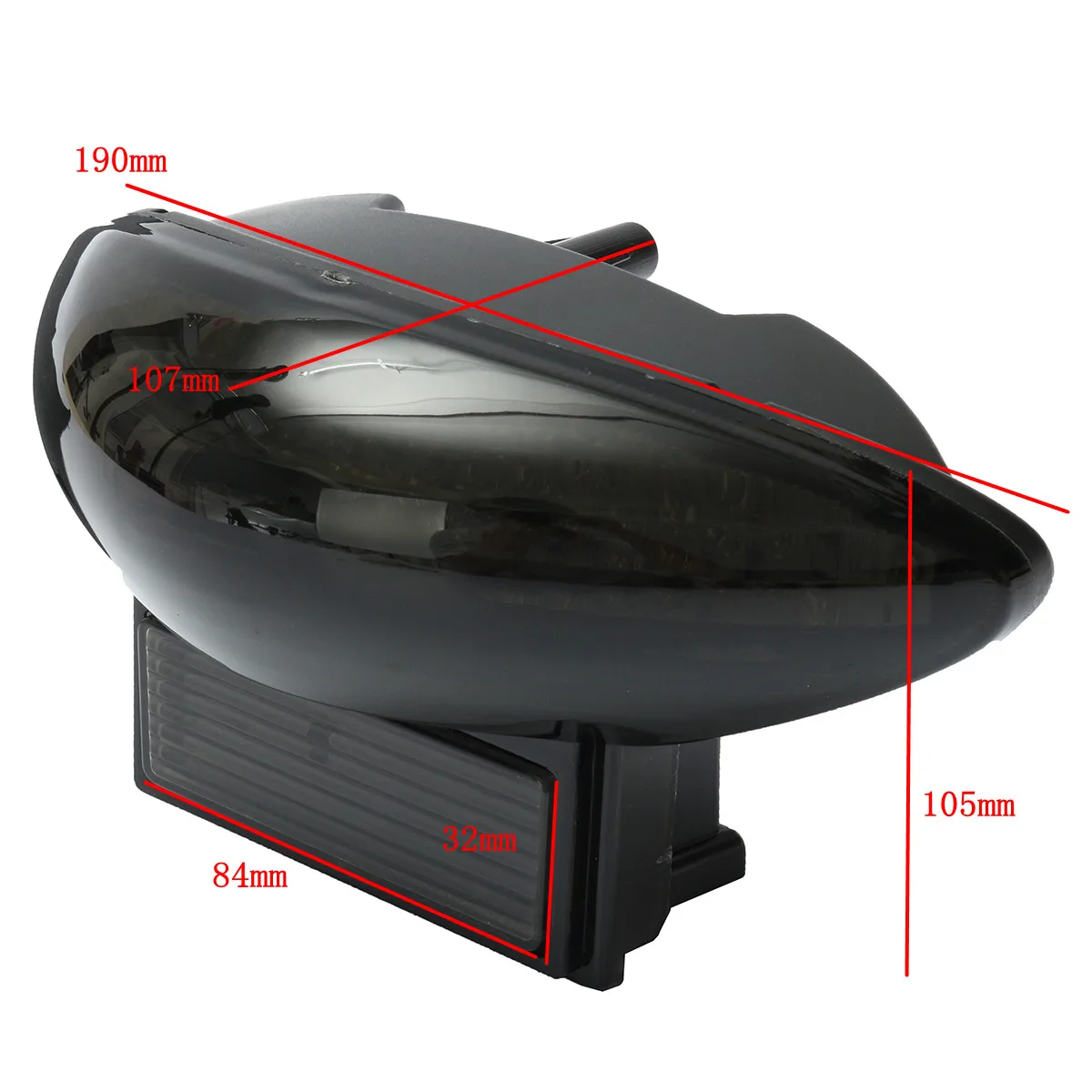 66 светодиодсветодиодный задних тормозных стоп-сигналов для Suzuki Hayabusa GSXR1300 1999-2007
