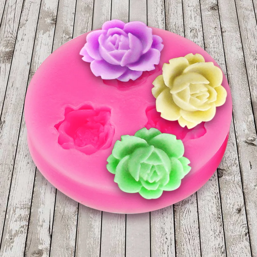 Для Fondant (сахарная) шоколад гаджеты силиконовые Пособия по кулинарии инструменты