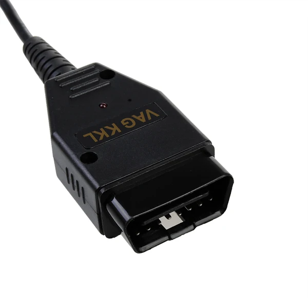 VagCOM USB интерфейс 409 1 KKL OBD2 кабель для VW AUDI черный тестирования портативный