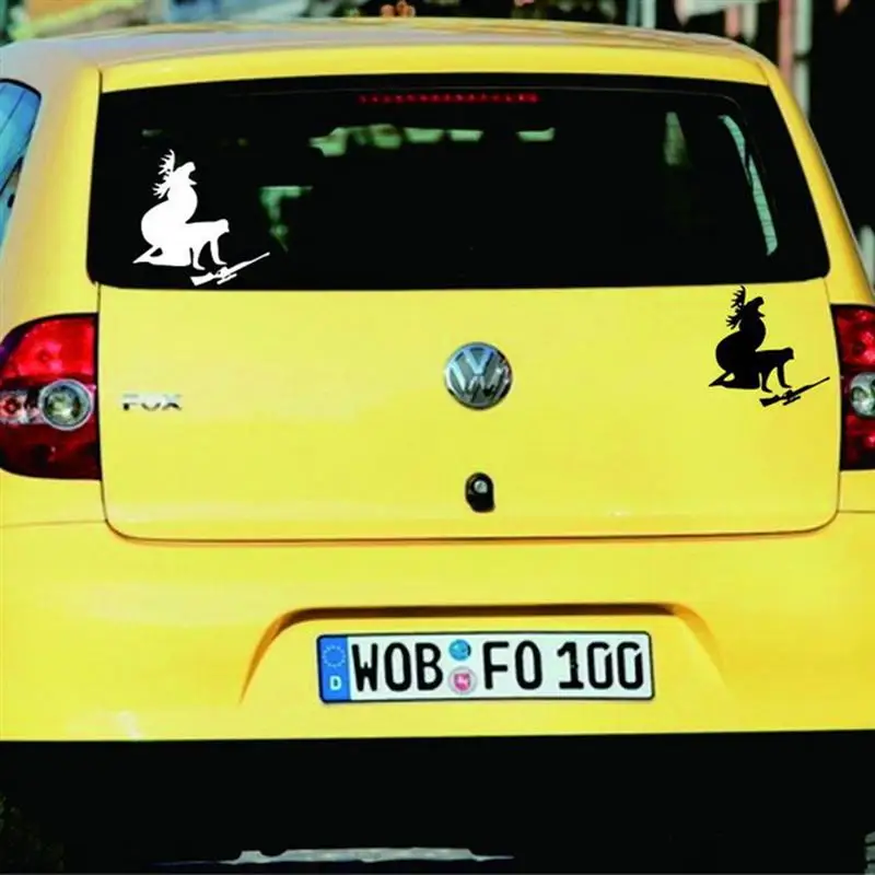 1 шт. забавная наклейка для автомобилей Moose и Hunter Авто наклейки Стайлинг Декор