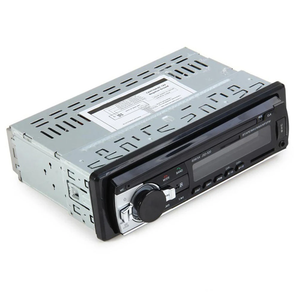 HEVXM Bluetooth Авто Радио стерео радио FM Aux вход приемник SD USB JSD 520 12В In dash 1 din