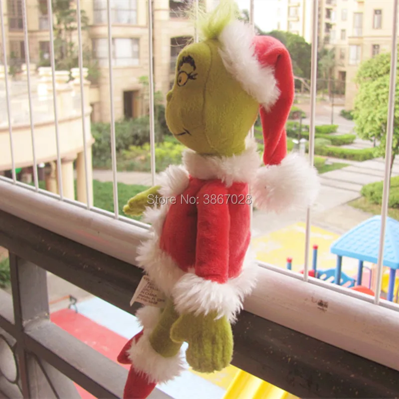 Высококачественный Рождественский костюм Grinch мягкие плюшевые игрушки для