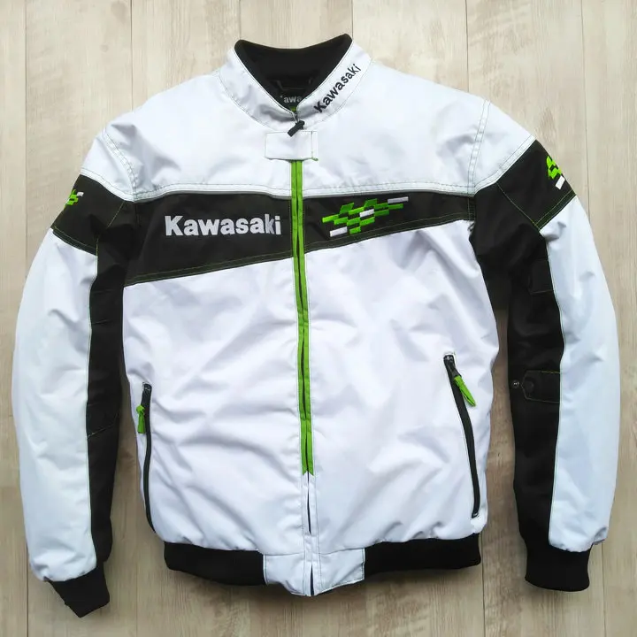 Новинка 2018 Moto gp мотоциклетная куртка зимняя Автомобильная гонка одежда для KAWASAKI |