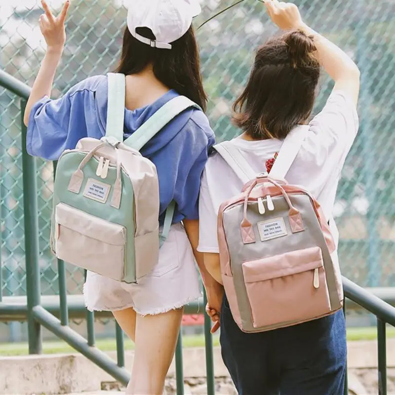 Новые Нейлоновые водонепроницаемые женские рюкзаки для ноутбука брендовые