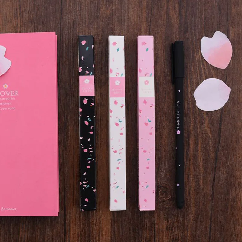 1PC Cute Neutral Pens Lovely Gel 0.38mm Kawaii Cherry For Kids Girls Gift School Supplies Stationery |