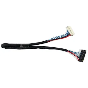 1ch 6bit LVDS Cable DF19 20Pin Fit To 10.4  12.1  800x600 LCD Screen