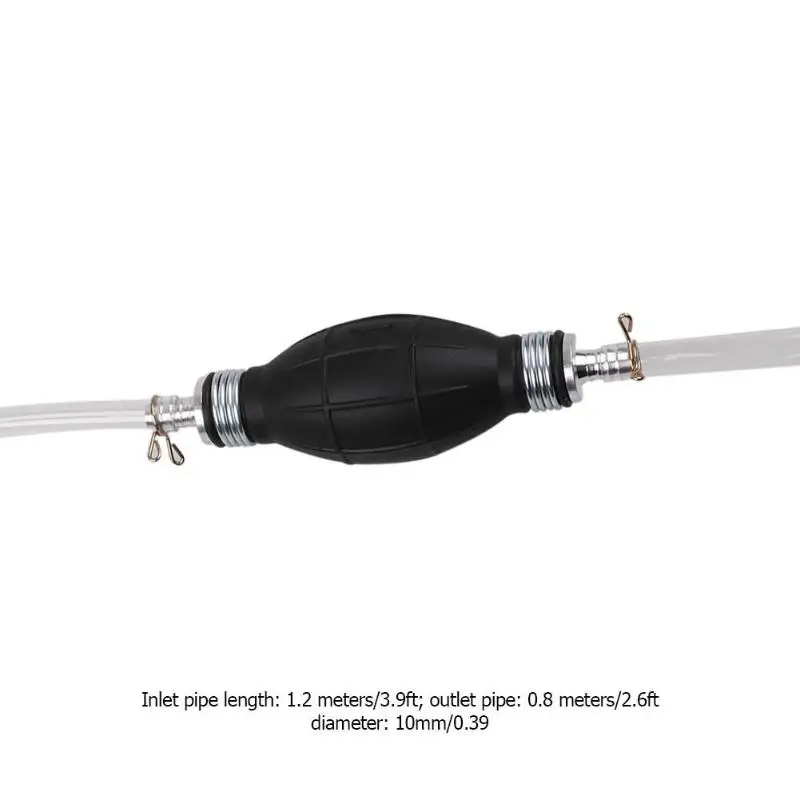 Ручная поливинилхлоридная топливная линия насос для перекачки масла воды и