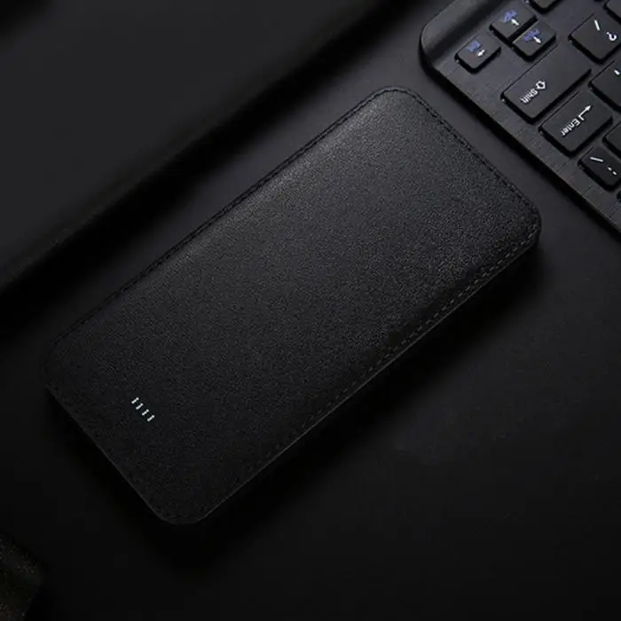 10000 мАч ультра тонкий 5 дюйм(ов) двойной домашний USB В 2A выход power Bank чехол DIY Kit в (не