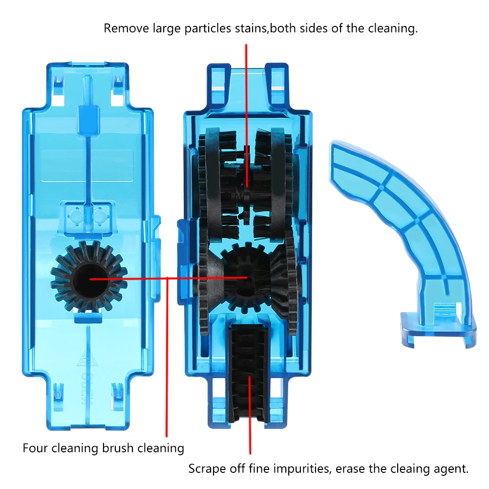 MTB Cycling Bicycle Chain Cleaner Tool Set Portable Kits Brushes Scrubber Repair | Спорт и развлечения