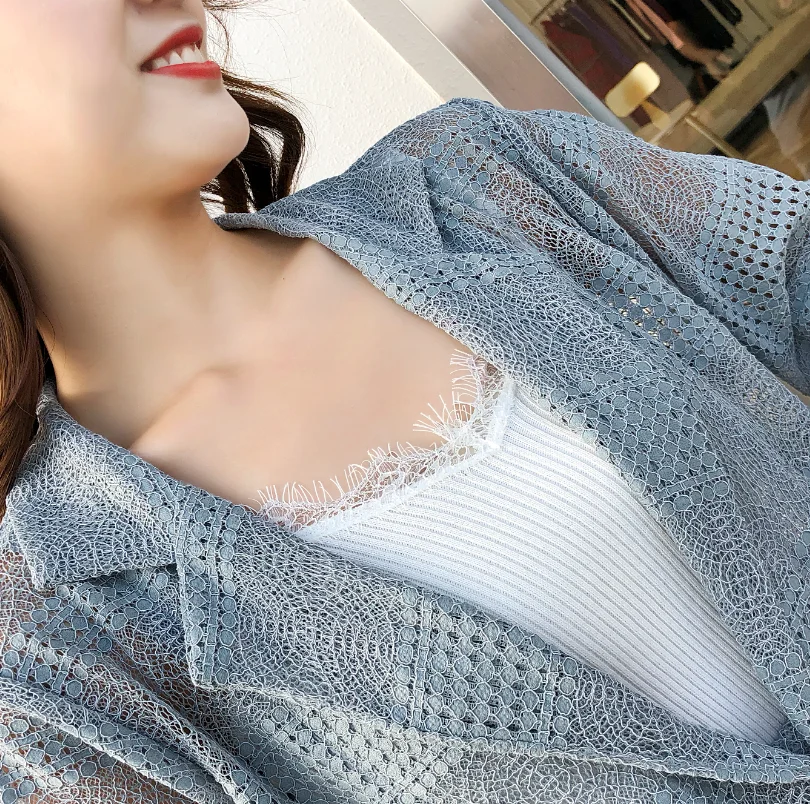 Женский комплект лето и осень 2019 НОВАЯ тонкая Свободная куртка тонкие шорты