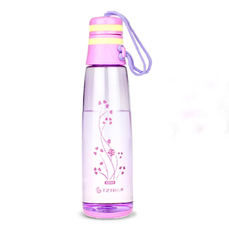 

400ml Water Bottle My Sports Bottles For Plastic Direct Drinking With Rope