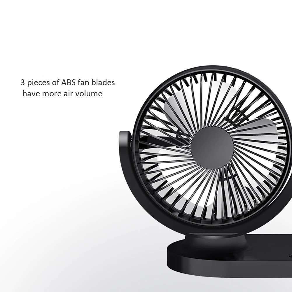 12V/24V 360 Degree All-Round Adjustable Car Auto Air Cooling Dual Head Fan Low Noise Accessory | Автомобили и мотоциклы