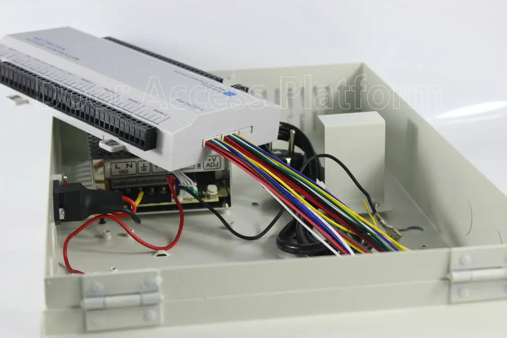 Система контроллера доступа для дверей с RFID кардридером и замком на