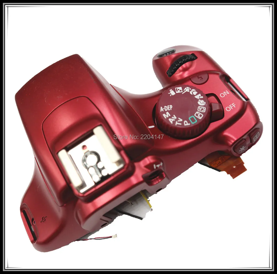 Оригинальная верхняя крышка Корпус для вспышки Canon EOS 1100D Rebel T3 Kiss X50|Корпусы