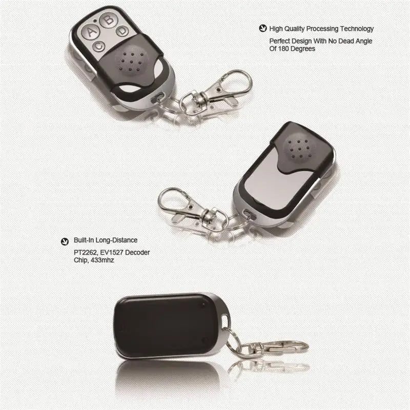 433 92 МГц универсальные гаражные двери дистанционного управления ключ открывания
