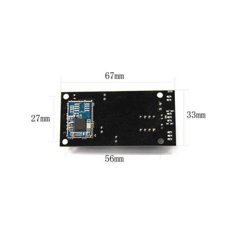 Беспроводной Bluetooth 5 0 приемника W ES9018 декодер ЦАП I2S доска Антенна AUX усилитель