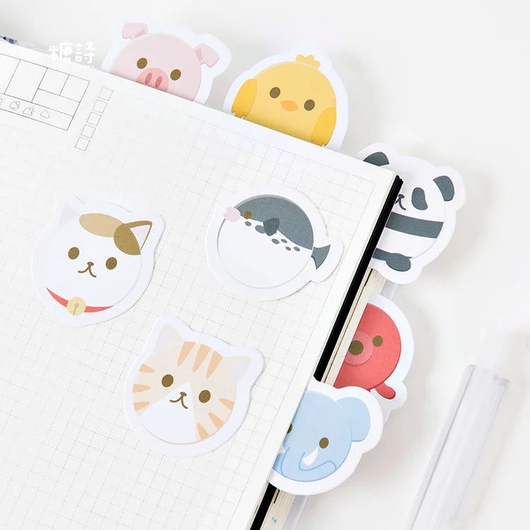 Office School Supplies Student 45Pcs Stickers Set Cute Stationery Journal Sticker DIY Scrapbooking Puppy For Agenda 2019 Planner |