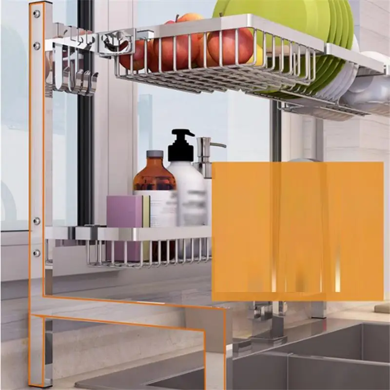 Органайзер для кухни из нержавеющей стали Cosinha Cosas De Organizador Cocina Cozinha | Дом и сад