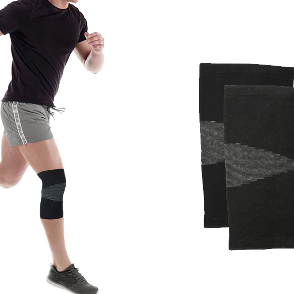 Упаковка волокна бамбука активизации Боли Колено компрессионный чехол Brace |