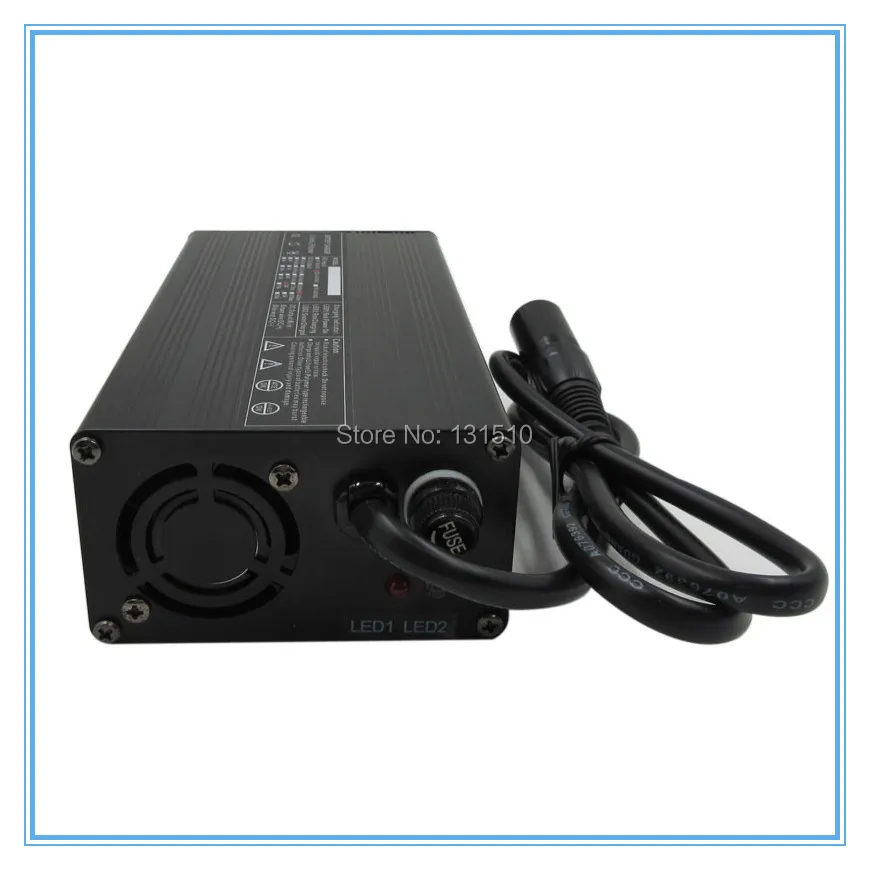 240W 24V 7A зарядное устройство для свинцово-кислотных аккумуляторов с Алюминий Корпус для 24V электрический скутер инвалидная коляска/Гольф автомобильное зарядное устройство
