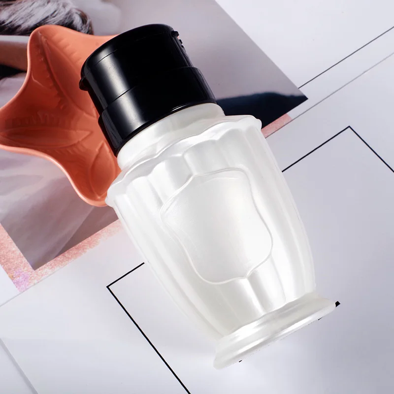 Empty Pump Dispenser Container Cleaner Nail Polish Remover Liquid Bottles | Красота и здоровье