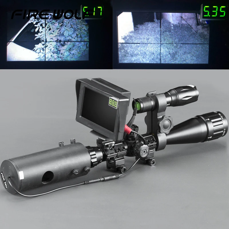 Riflescope добавить на инфракрасном DIY ночного видения область день и ночь двойного