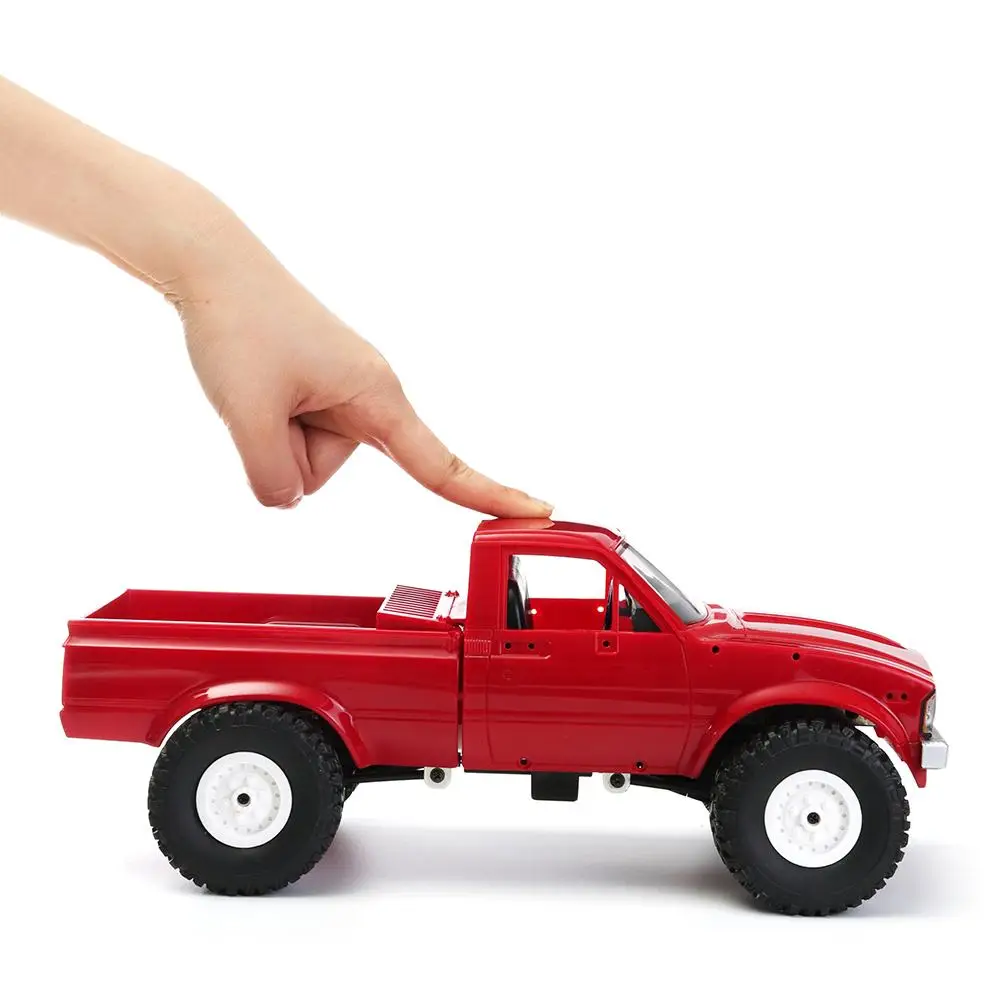 WPL C 24 1/16 4WD 2 4G Военный Грузовик buggy crawler внедорожных автомобилей RC готов к