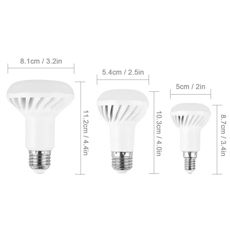 LemonBest E14 E27 светодиодная лампа SMD 5730 R39 R50 R63 R80 5 Вт 7 9 12 Светодиодная точечная AC 220 В 110