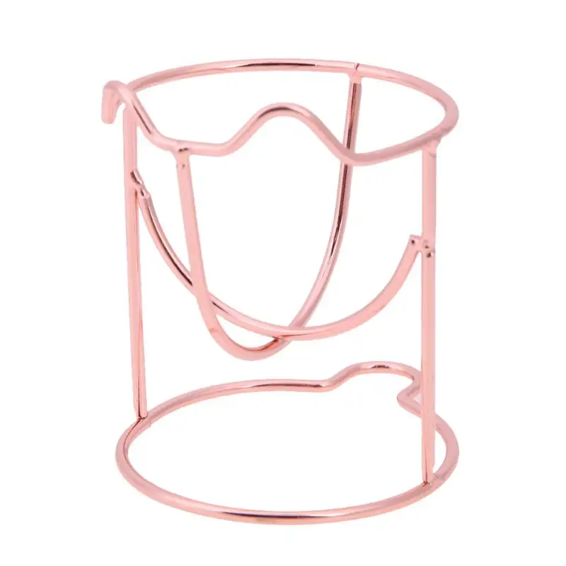 Новинка 1 шт. золотой спонж держатель для макияжа против плесени сушки воздуха