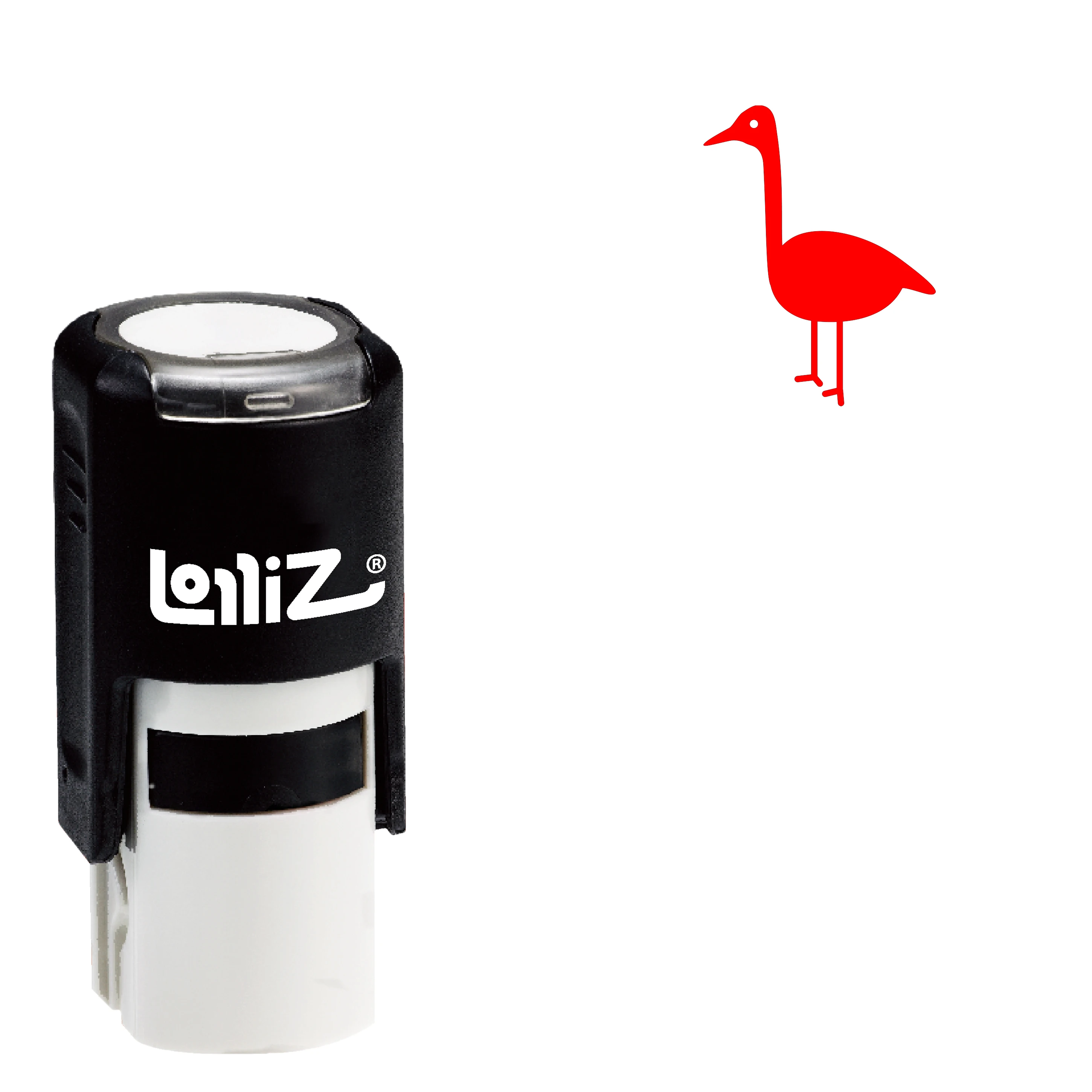 

LolliZ Solid Animal Symbol Series Design #44 Self-Inking Rubber Stamp