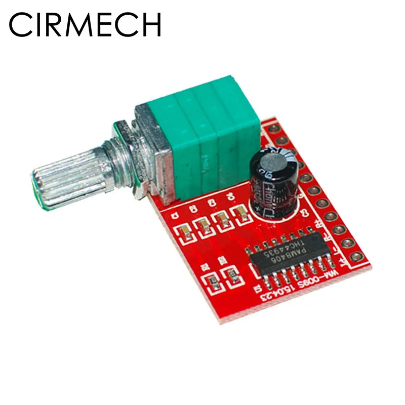 Стерео усилитель CIRMECH PAM8406 класса D 5 Вт + DC | Электроника