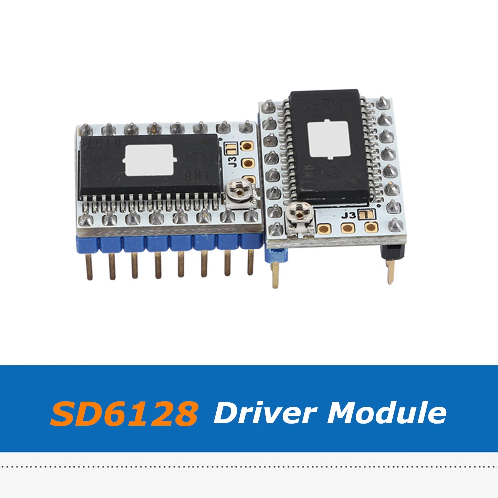 Детали для 3D-принтера 128 Microstep SD6128 V1.1 Stepstick модуль драйвера шагового двигателя с